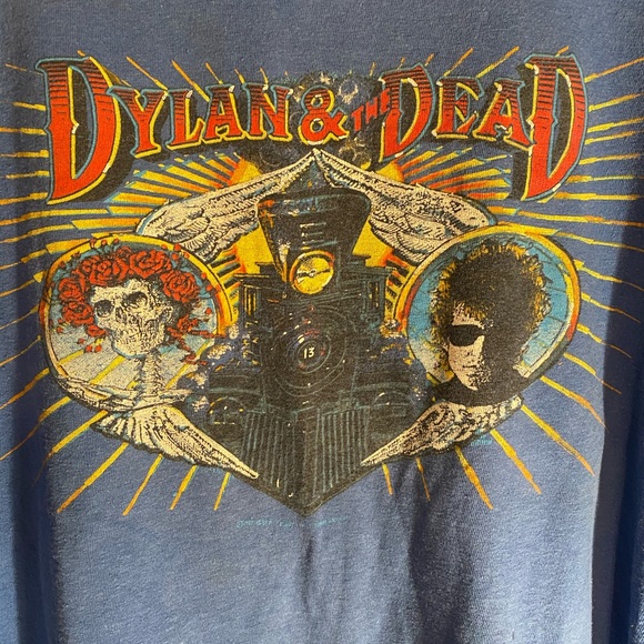 Grateful Dead Bob Dylan Vintage OG long sleeve T - Picture 2 of 8